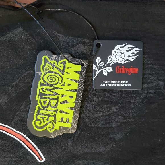 Civilregime X Marvel Zombies Daredevil Large T-Shirt - Picture 4 of 4